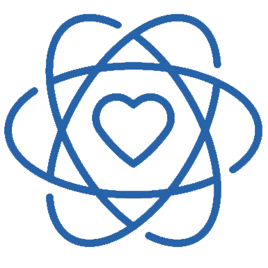 Heart Atom Icon